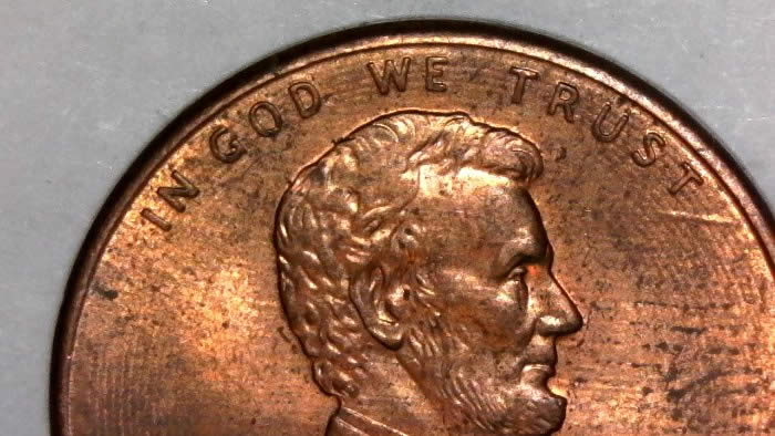 1996-D-Lincoln-Memorial-Cent-With-Concentric-Lathe-Lines-Found-CRH!